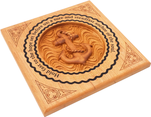 Ad Crucem 3D Carved Anchor - Hebrews 6
