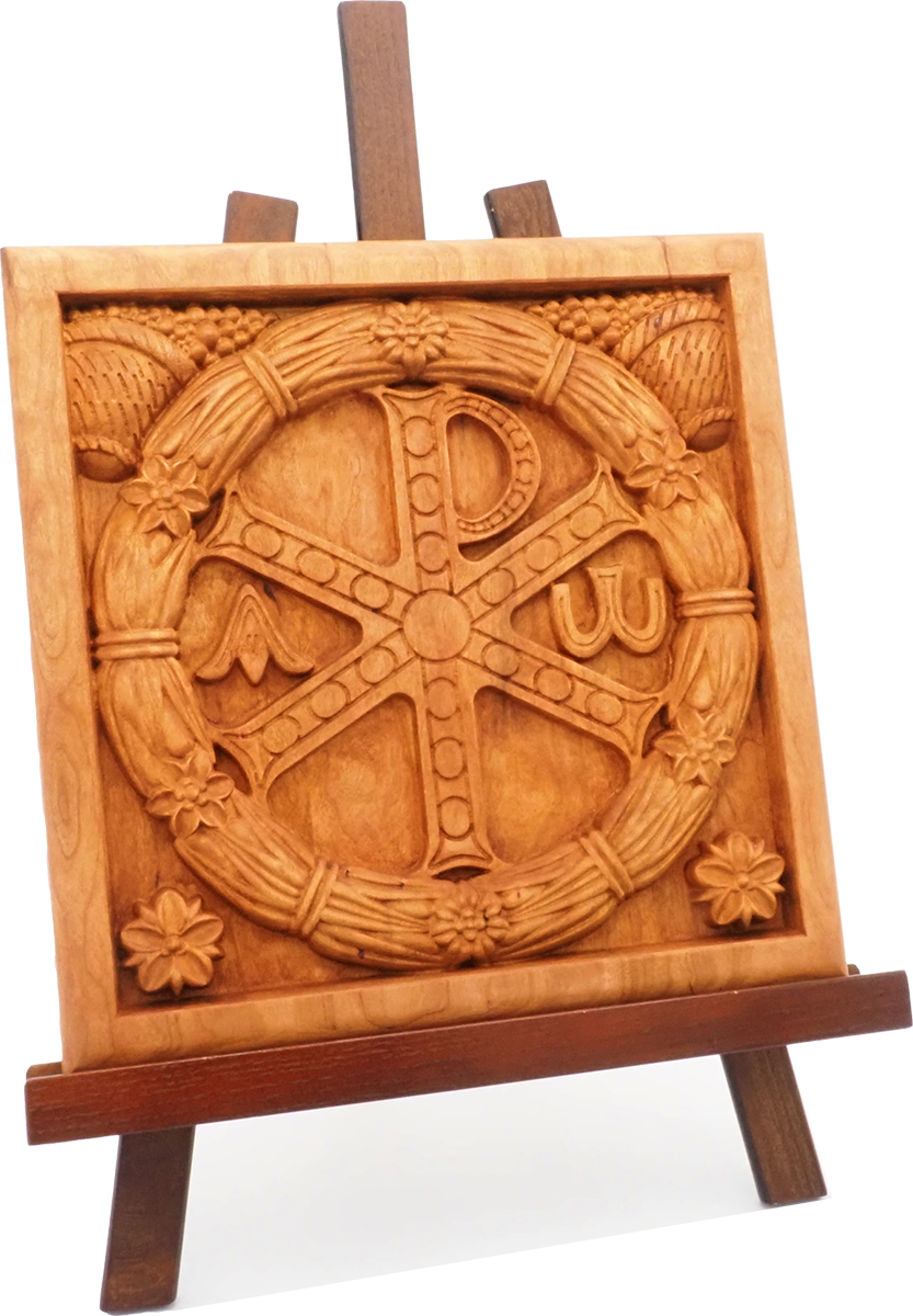 Ad Crucem 3D Chi Rho