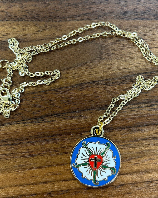 Enamel Luther Seal Pendant
