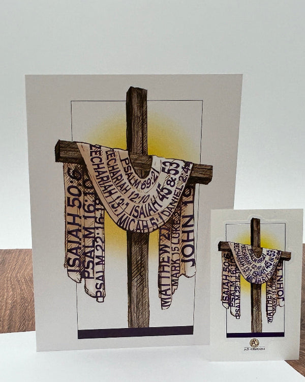 Ad Crucem Easter Card Justified by Faith