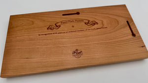 Ad Crucem Pastor Appreciation Laser Engraved Plaque - Customized