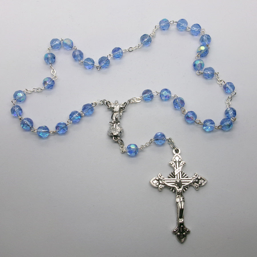 Kelly's AB Crystal Resurrection Prayer Beads