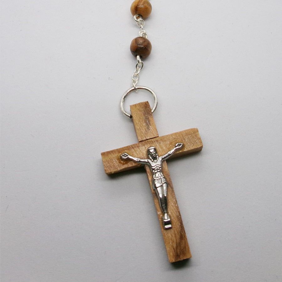 Kelly's Olive Wood Alpha Omega Prayer Beads