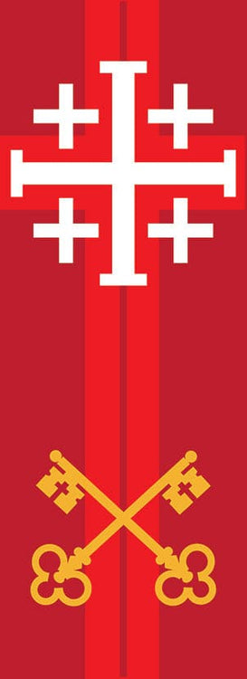Ad Crucem Single Ordination / Installation Banner