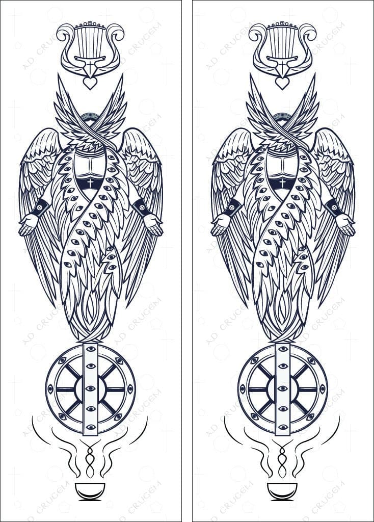 Large Sanctus banners - no text, angels only