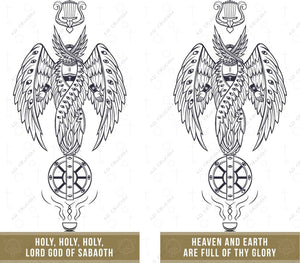 Medium Sanctus banners - horizontal bar