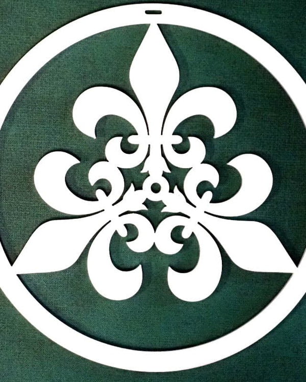 #41 Ad Crucem Christmon - Fleur de Lis Ornate