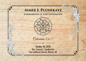 Ad Crucem Confirmation Gift and Keepsake Box
