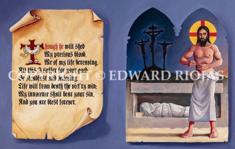 Ed Riojas Dear Christians Easter Spread