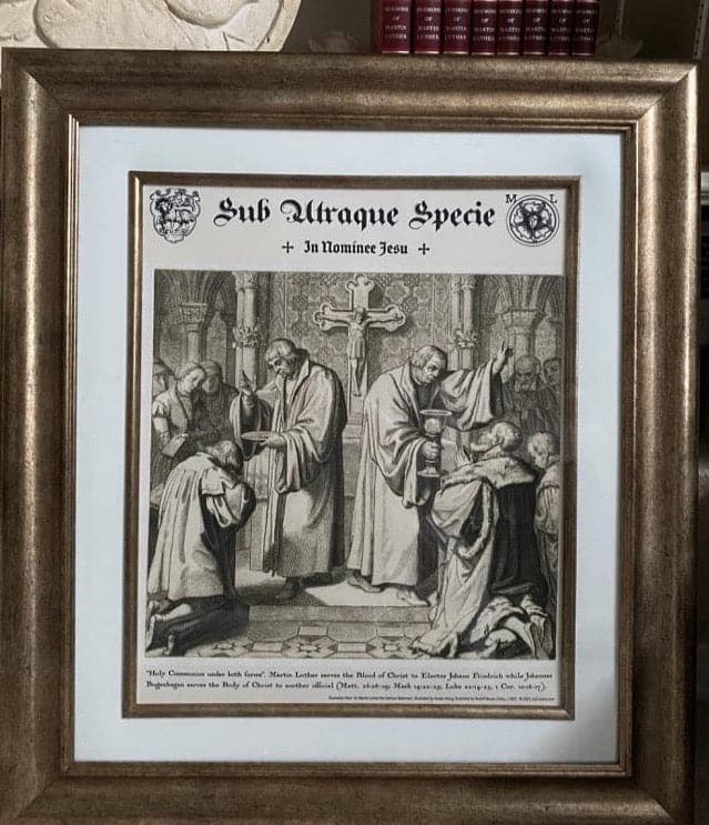 Ad Crucem - Martin Luther Communes Under Both Kinds