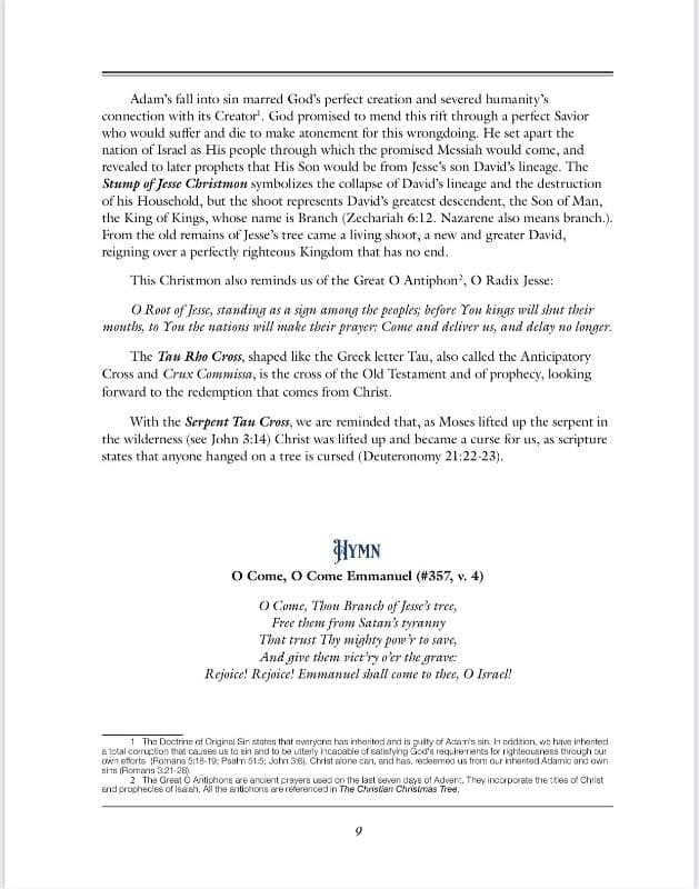 Ad Crucem - The Christian Christmas Tree - Christmon Book