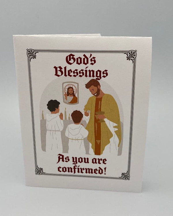 Ad Crucem Lutherans For Life Confirmation Card