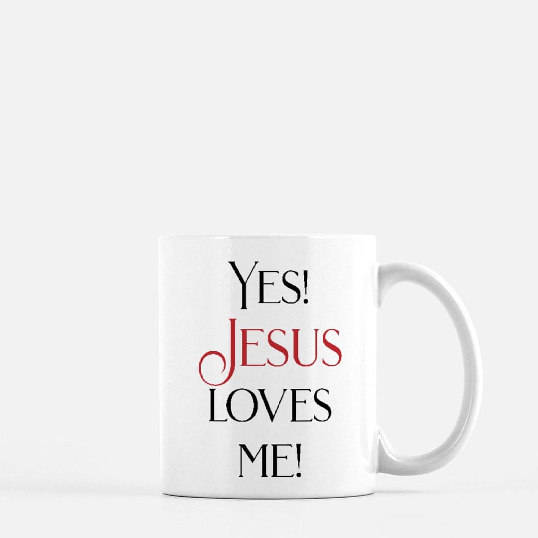 Ad Crucem Mug - Jesus Loves Me