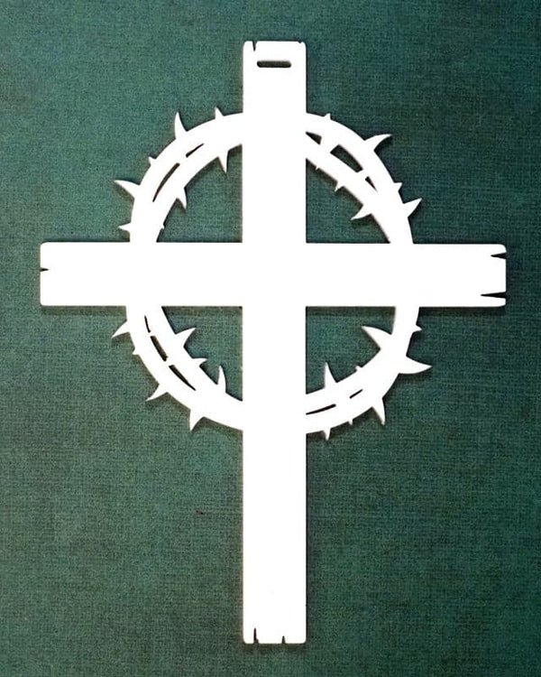 #87 Ad Crucem Christmon - Cross with Crown of Thorns