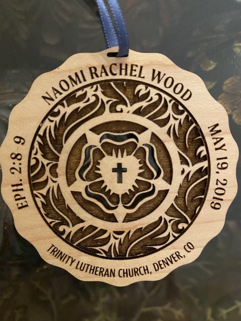 Ad Crucem Confirmation Ornament