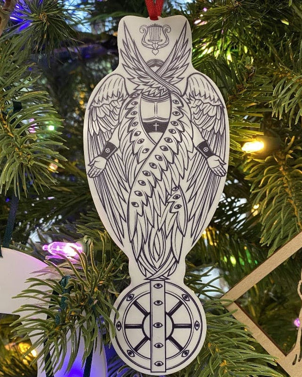 Ad Crucem Sanctus Angel Ornament