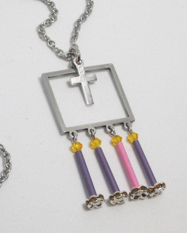 Kelly's Advent Necklace with Cross