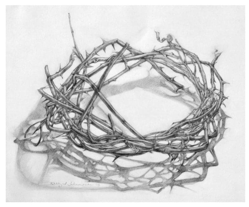 Agnus Dei Liturgical Arts - Crown of Thorns Print