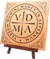 Ad Crucem VDMA Solid Wood Engraved Plaque