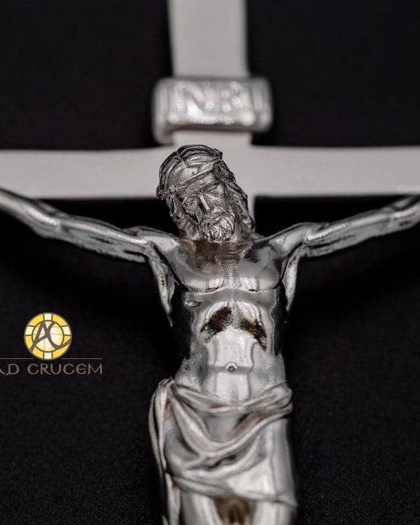 St. Thomas Sterling Silver Pectoral Crucifix