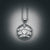 St Thomas Large Sterling Silver Luther Rose Pendant