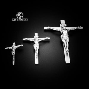 St. Thomas Sterling Silver Pectoral Crucifix