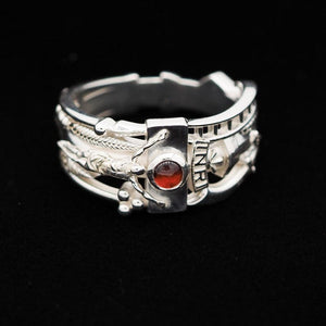 Martin Luther Sterling Silver Katarina Wedding Ring