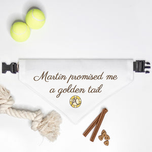 Ad Crucem Golden Tail Bandana