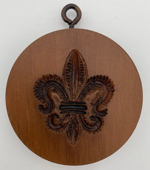 Fleur de Lis Springerle Cookie Mold