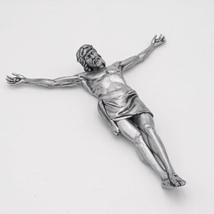 Handwerks 22" and 16" Wood Crucifix with Resin Corpus - Wall Mounted