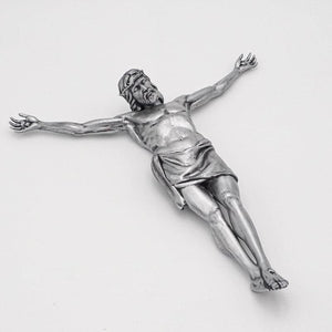 Handwerks 12" Wood Crucifix with Resin Corpus - Wall Mounted