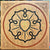 Ad Crucem Luther Rose VIVIT Wood Plaque