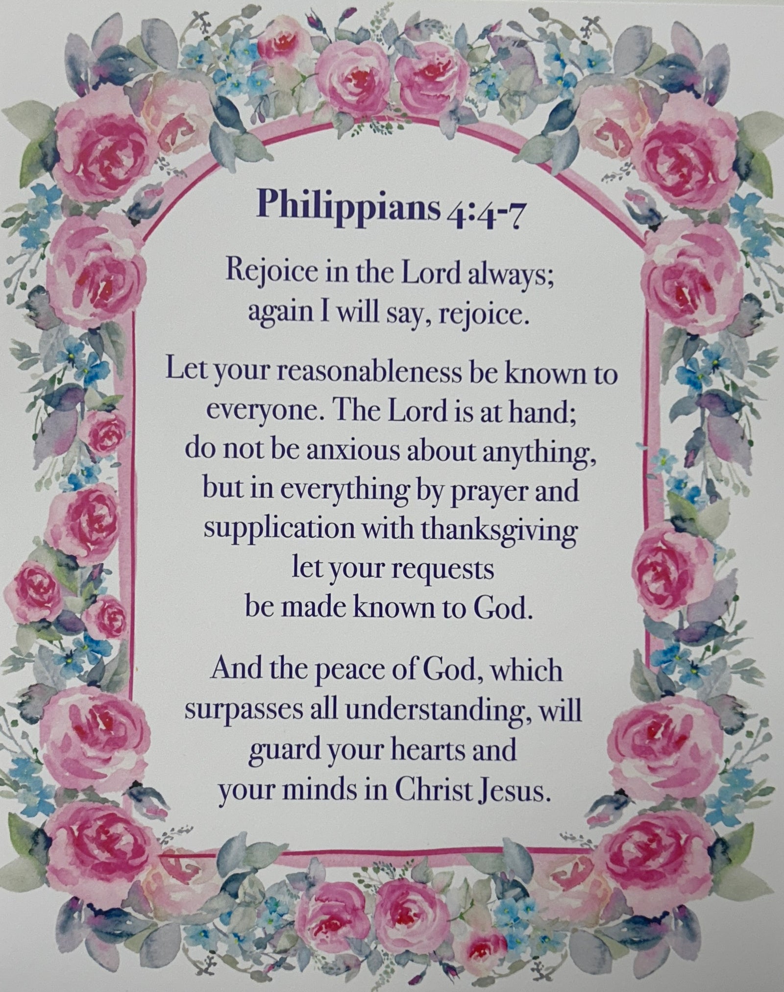 Ad Crucem Choice of Scripture Poster