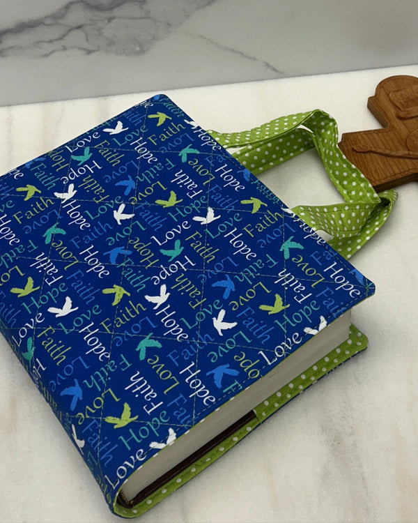 Tori's Faith Hope Love Bible Cover - Lutheran Study Bible