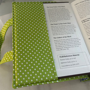 Tori's Faith Hope Love Bible Cover - Lutheran Study Bible