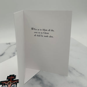 Ad Crucem Easter First Fruits Card