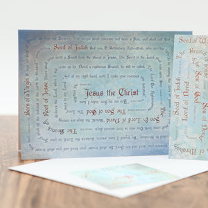 Ad Crucem Christmas Card Christ's Titles