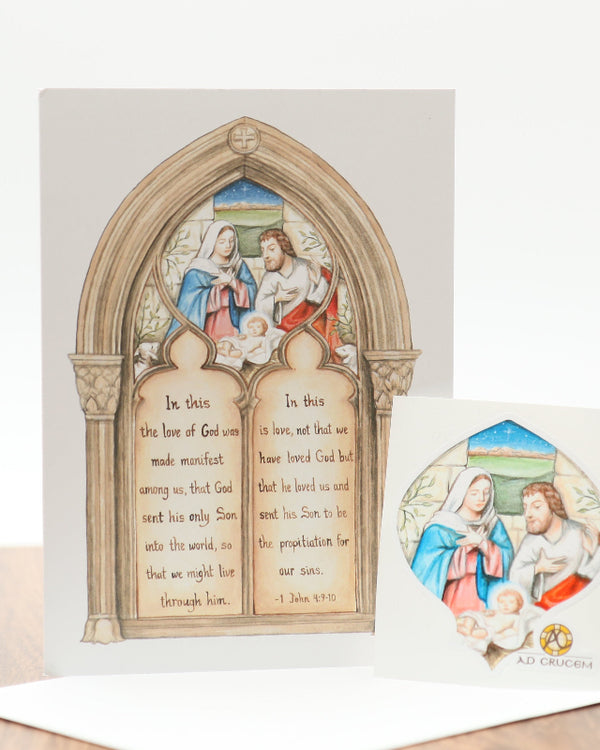 Ad Crucem Christmas Card The Love of God