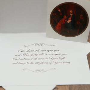 Ad Crucem Christmas Card Nations Shall Come