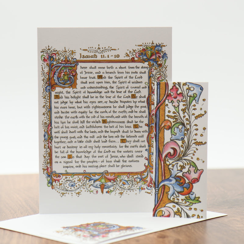 Ad Crucem Christmas Card Isaiah 11