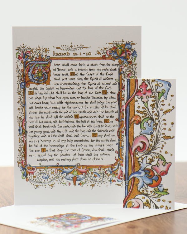 Ad Crucem Christmas Card Isaiah 11