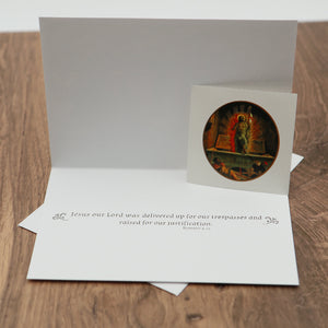 Ad Crucem Easter Resurrection Card