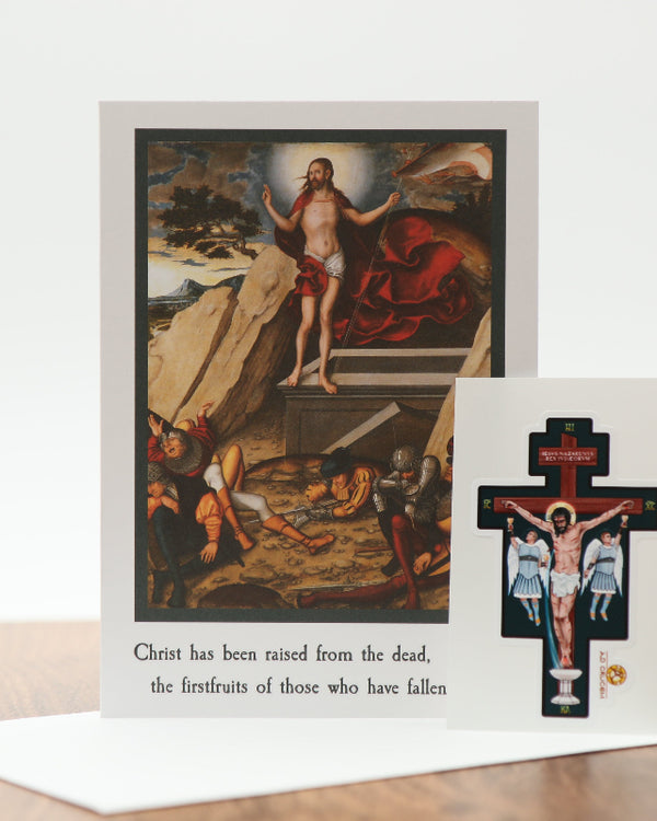 Ad Crucem Easter First Fruits Card