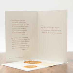 Ad Crucem Ordination - Congratulations on Your Call