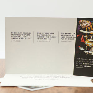 Ad Crucem Baptism Noah, Moses, Christ