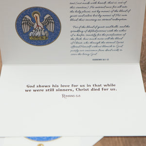 Ad Crucem Pelican in Her Piety Card