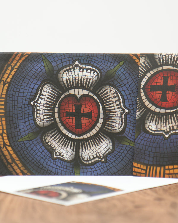 Ad Crucem Blank Luther Rose Card