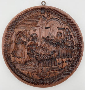 Nativity Center Scene Springerle Cookie Mold