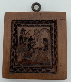 Small Nativity Springerle Cookie Mold