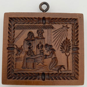 Creche Nativity Springerle Cookie Mold